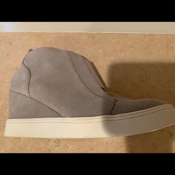 MIA wedge gray suede shoes - Picture 8 of 11